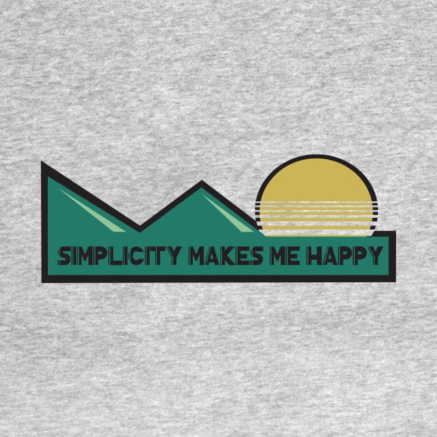 Simplicity makes me happy by mypointink